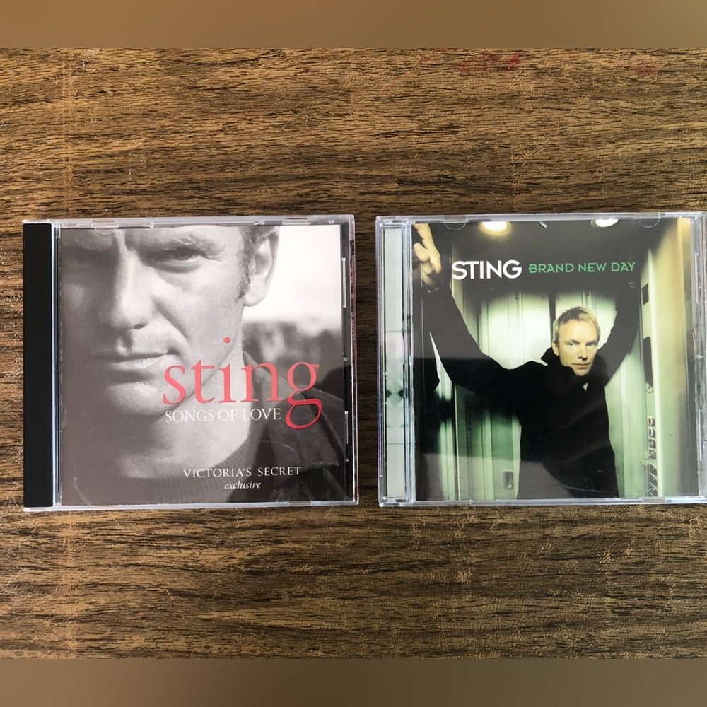 Sting CDs x 2
